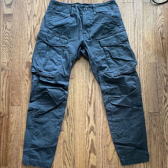 G-Star Raw Dark Gray Cargo Pants Sz 29/30 - Picture 1 of 15